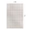 World Rug Gallery Bohemian Stripe Lines Washable Non Slip Area Rug 8 ft x 10 ft Ivory WR68IVORY8X10 - alternate 6