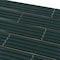 Apollo Tile Arte 1.97 in. x 7.87 in. Glossy Green Ceramic Subway Deco Wall and Floor Tile 4.09 sqft/case, 38PK RID88LRLDECGL - alternate 5