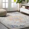 Jonathan Y Lorena Ornate Boho Medallion Light Gray/Dark Blue/Orange 3 ft. x 5 ft. Area Rug MDP211A-3 - alternate 4