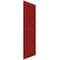 Ekena Millwork True Fit PVC Two Equal Louver Shutters, Fire Red, 12W x 72H, PR TFP101LVF12X072BR - alternate 6