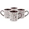 Mr. Coffee Vintage Brew 4 Piece 18 Ounce Coffee Maker Stoneware Mug Set in Brown 750123591M - alternate 1
