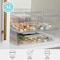 Martha Stewart Brody Stackable Plastic Storage Box with Lids Office Desktop Organizers, Set of 4, 2-SM/1-MED/1-LG GS-BA-S4-CLR-MS - alternate 6