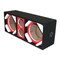 Deejay Led Two 8-in Woofers plus Two Tweeters Red Empty Chuchera Speaker Enclosure D8T2RED - alternate 5