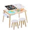 Vevor Kids Sensory Table Sand Water Play Table with 1 Paper Roll 3 Storage Bins JRG-SKU3S - alternate 1