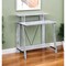 Homeroots 32" Antiqued White Writing Desk 491427 - alternate 3