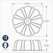 Nordic Ware 12-Cup Bundt Cake Pan 51122 - alternate 3