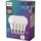Signify 60W Equivalent 5 CCT A19 Medium Dimmable LED Light Bulb, 4PK 586875 - alternate 3