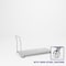 Pucel Dolly Platform Truck, 24 in W x 60 in L x 36 in H, Gray 24-PTD-60S - alternate 1