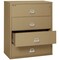 Fireking 4 Drawer, 1 Hr Fire & Impact Rated, 44" Wide Lateral Sand 4-4422-CSA - alternate 2