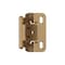 Amerock 1/2in 13mm Overlay Self Closing Partial Wrap Champagne Bronze Cabinet Hinge, 1 Pair BPR7550CZ - alternate 1