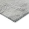 Homeroots 3' X 5' Silver Gray And Ivory Abstract Washable Indoor Outdoor Area Rug 577625 - alternate 4