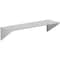 Amgood 14 in. x 48 in. Stainless Steel Tubular Wall Shelf WS-TR-1448-Z - alternate 1