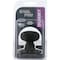 Steel Pro Matte Black CP Half Round Dummy Lock TFX940B - alternate 1