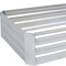 Homeroots 12in X 48in Silver Steel Rectangular Raised Garden Bed 668471 - alternate 3