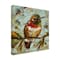 Trademark Fine Art Outdoor Canvas Art Andrea Lavery 'Take a Rest' Wall Art for Patios, or Gardens GRL00052-OC1818WR - alternate 1