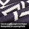 Lavish Home 3-Piece Queen Quilt Bedding Set - Bedspread and 2 Pillow Shams with Geometric Pattern, Navy/White 66-003-PRT-GQ - alternate 4