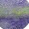 Homeroots 8' Purple Green And Black Round Abstract Washable Indoor Outdoor Area Rug 603103 - alternate 4