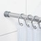 Zenith Zenna Home Straight 24'' To 40'' Adjustable Tension Shower Rod in Chrome 512S - alternate 2