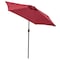 Panama Jack Outdoor Panama Jack Red 9 Ft Alum Patio Umbrella W/Crank PJO-6001-RED - alternate 1