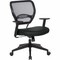 Office Star 5500 Dillon Back & Seat Managers Chair - Black Seat Color - Vinyl Seat Material - Black Back Color 5500DR107 - alternate 1