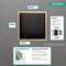 Hansgrohe XtraStoris Individual Wall Niche Matte Black with Design Frame 12"x 12"x 4" in Matte White 56098700 - alternate 2