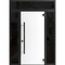 Vdomdoors Steel Door Dekton 0118 Natural Noir 2 Side and Top Exterior Window Sidelite Entry Door Painted W12+ DEKTON0118EXD-NOR-W12+36+12xH80+16-LH-I - alternate 3
