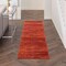 Homeroots 6' Red And Orange Abstract Indoor Outdoor Runner Rug 545542 - alternate 5