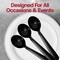Smarty Had A Party Heavy Weight PP Black Soup Spoon, 1000PK 410SS-BK-CASE - alternate 5
