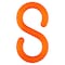 Mr. Chain Traffic Orange 1.5" S-Hooks (10-Pack) 30313-10 - alternate 1