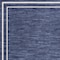 Homeroots 6' X 9' Navy Blue And Ivory Indoor Outdoor Area Rug 545539 - alternate 4