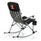Picnic Time Family Of Brands NCAA Illinois Fighting Illini Outdoor Rocking Camp Chair - XL Heavy Duty Camping Chair 805-01-175-214-0 - alternate 2