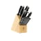 Henckels Forged Premio Knife Set with Block, , 14 Piece, Black, Stainless Steel 1014015 - alternate 1