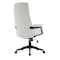 Leisuremod Infini High Back PU Leather Swivel Desk Chair, Padded Armrests, Iron Base IO47WL - alternate 9