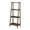 Homeroots 60" Bookcase With 4 Shelves In Antique Chestnut 380039 - alternate 2