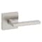 Kwikset Signature Series 154HFL SQT15 Passage Closet Lever, 41532 in L Lever, Satin Nickel 720HFL SQT-15 - alternate 1