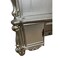 Homeroots 76" Platinum Solid Wood Peninsula Wall Mounted Computer Desk With Four Cabinets Five Drawers 348665 - alternate 5