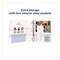 Avery Durable View Binder with DuraHinge and EZD Rings, 3 Rings, 1" Capacity, 11 x 8.5, White, 12PK 09301CT - alternate 4