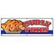 Signmission CURLY FRIES BANNER SIGN potato fries burgers restaurant fried ketchup B-72 Curly Fries - alternate 1