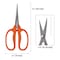 Zenport Fluorine Coated Curved Zen Masa Scissors ZS420SR - alternate 3