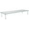 Kantek Glass Monitor Riser, White KTKMS370 - alternate 1