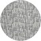 Homeroots 8' Gray And Charcoal Round Abstract Washable Indoor Outdoor Area Rug 602505 - alternate 5