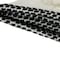 Homeroots 50" X 60" Gray Cotton Woven Color Block Throw Blanket with Fringe 518804 - alternate 4