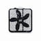 Black & Decker 20in. Box Fan with 3 Speed Settings, Powerful 80W Motor, 5-Blade Box Fan, Black BFB20SB - alternate 1