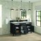 James Martin Vanities Lorelai 60'' D Vanity, Black Onyx w/ Jasmine Pearl Silestone Top w/FreePower Wireless Charger 424-V60D-BKO-FEJP - alternate 6
