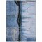 Homeroots 9' X 12' Blue And Charcoal Abstract Washable Indoor Outdoor Area Rug 630469 - alternate 3