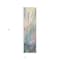 Homeroots 8' Runner Beige Blue and Gray Abstract Washable Non Skid Indoor Outdoor Runner Rug 559560 - alternate 5