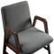 Manhattan Comfort Stella Dining Armchair in Graphite, 4PK 4-DC101AR-GY - alternate 4
