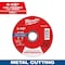 Milwaukee Tool Cut-Off Wheel, 7/8" Sz, 4 1/2" dia. 49-94-0103 - alternate 1