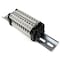 Automation Systems Interconnect 10 Gang Terminal Block Assembly with Jumpers, 24-8 AWG, 50 Amp, 300 Volt RAAK6NJ21-10 - alternate 1
