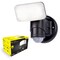 Iq America Dynamic Tracking Wired Motion Security Light - 2000 Lumens Outdoor LED, Black IWT-2420-BK - alternate 1